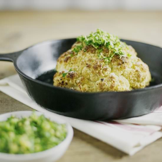 Brown Butter Roasted Cauliflower