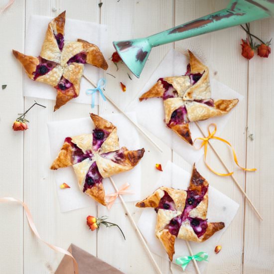 Puff Pasrty Shurikens (Pinwheels)