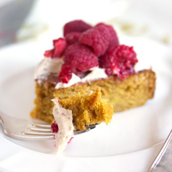 Frosted Pumpkin Cake