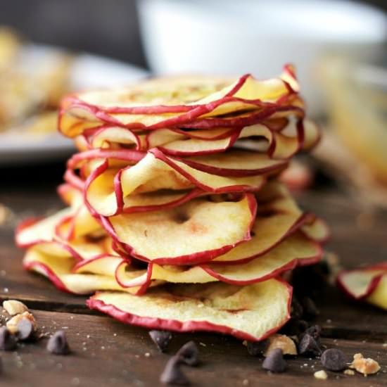 Apple Chips in the Microwave