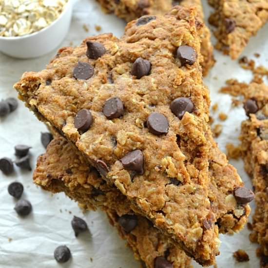 Oatmeal Chocolate Chip Cookie Pizza