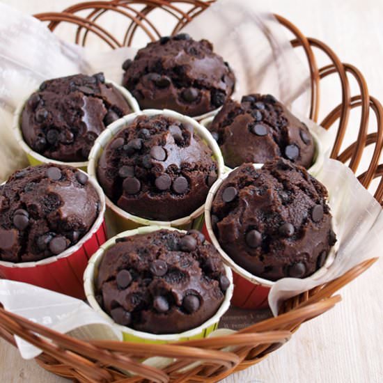 Double Chocolate Muffins