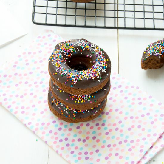 Chocolate Buttermilk Donuts