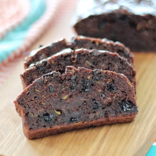 Chocolate and Yogurt Zucchini Bread