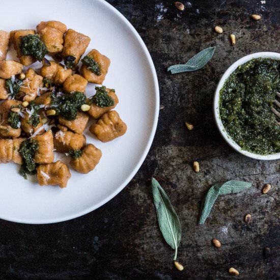 Sweet Potato Gnocchi