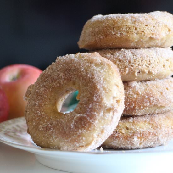 Baked Apple Cider Doughnuts