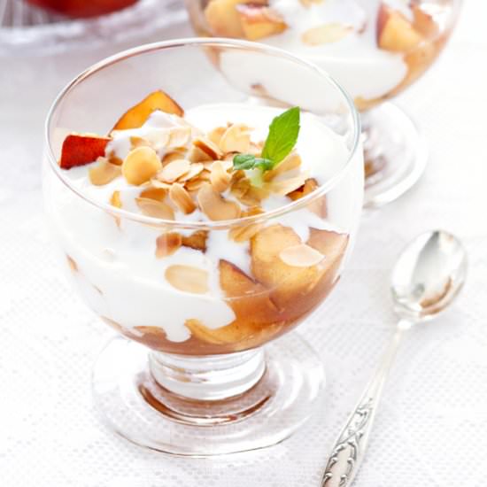 Nectarine Dessert