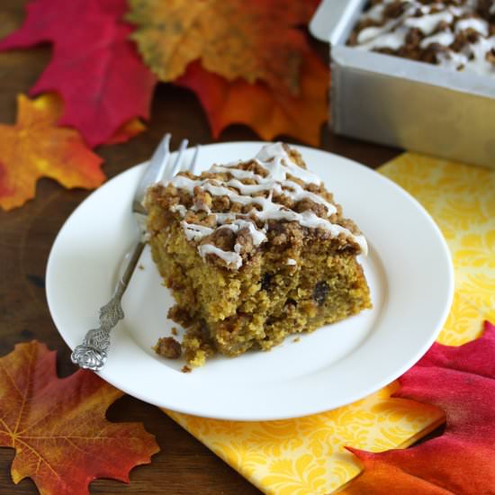 Chocolate Butterscotch Pumpkin Cake