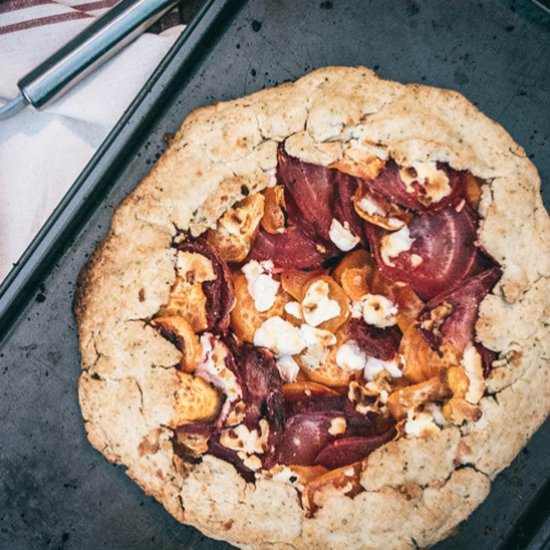 Sweet Potato Beet Galette