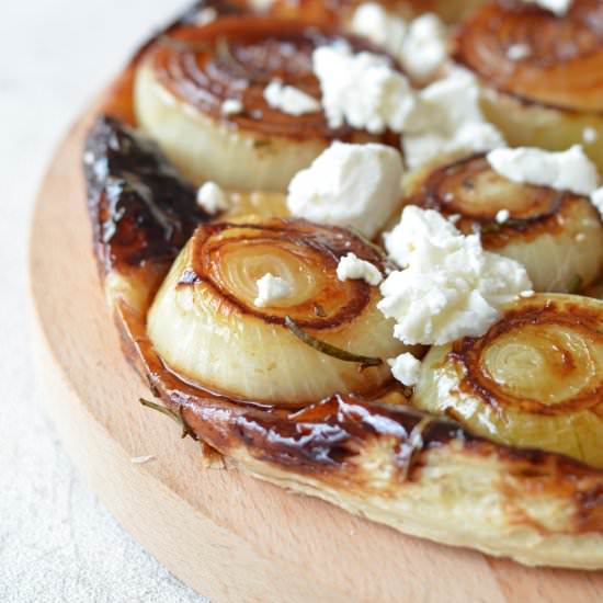 Caramelised Onion Tarte Tatin