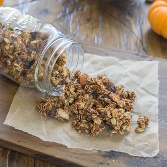 Pumpkin and Chocolate Granola