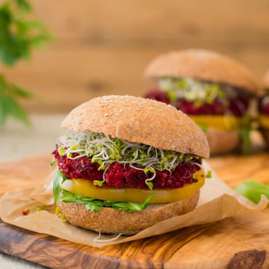 Beetroot Burger