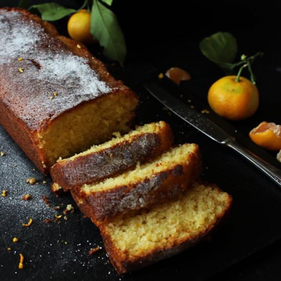 Mandarin Olive Oil Pound Cake