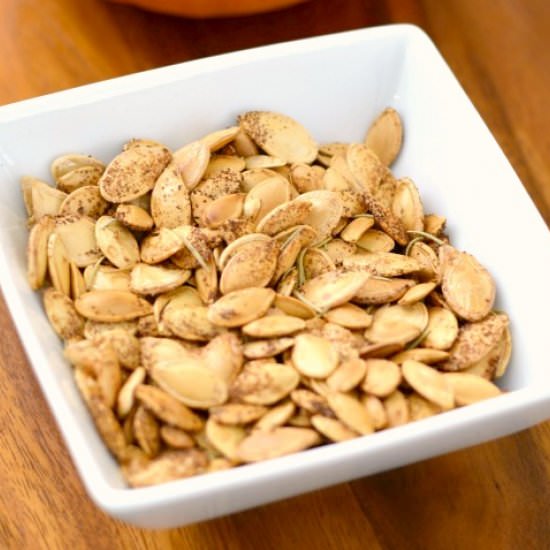 Herbed Pumpkin Seeds