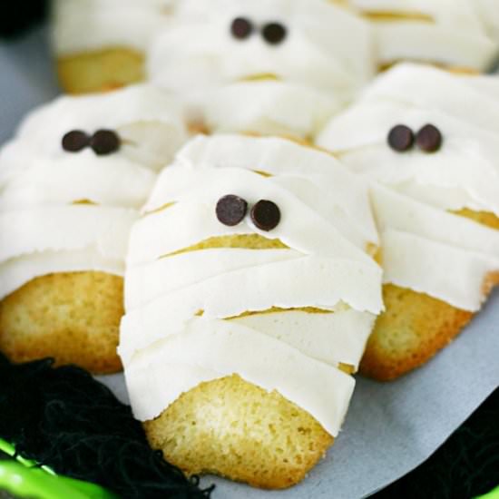 Vanilla Mummy Madeleines