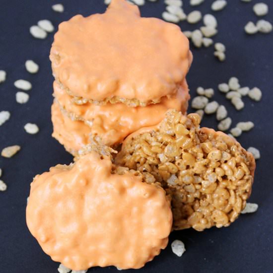 Pumpkin Spice Rice Krispies Treats