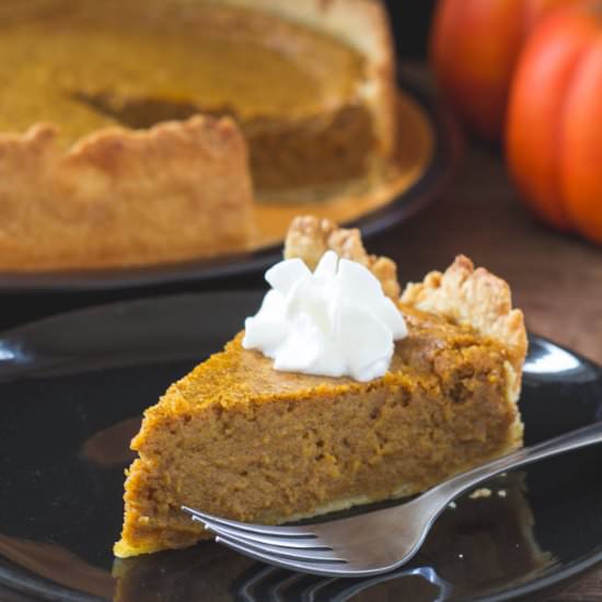 Pumpkin Mousse Pie