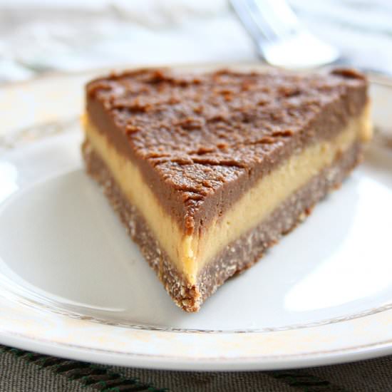 Peanut Butter Chickpea Cheesecake