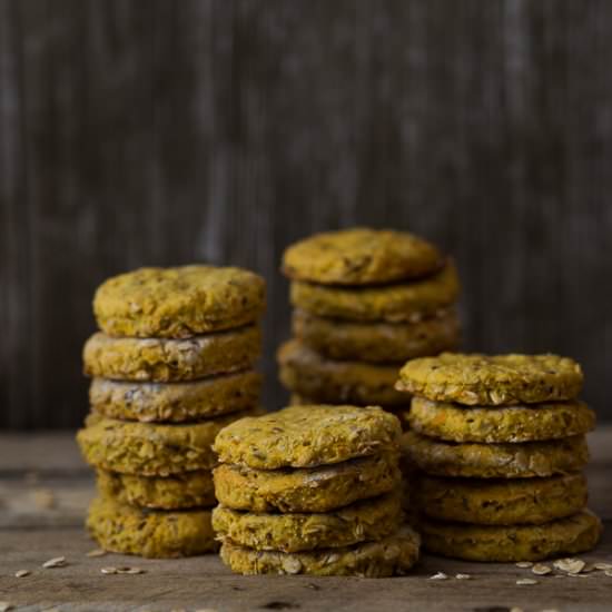 Pumpkin Oatmeal Cookies