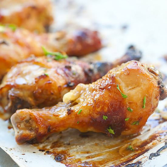Honey Lemongrass Baked Chicken