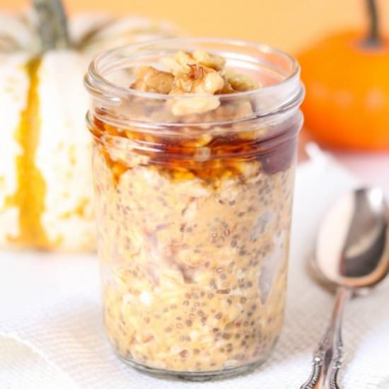 Pumpkin Pie Overnight Oats