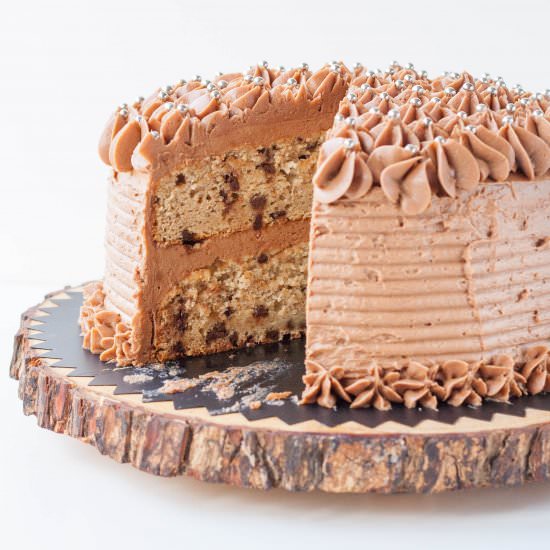 Banana Chocolate Chip Cake