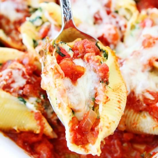 Roasted Vegetable Stuffed Shells