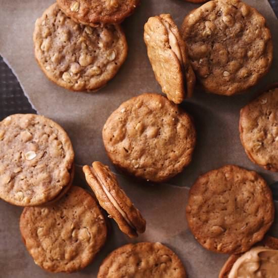Cookie Butter Sandwich Cookies