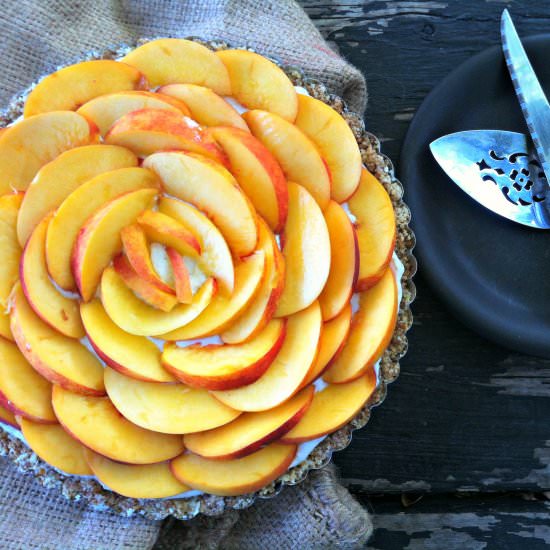 Vanilla-Cardamom Yogurt Tart