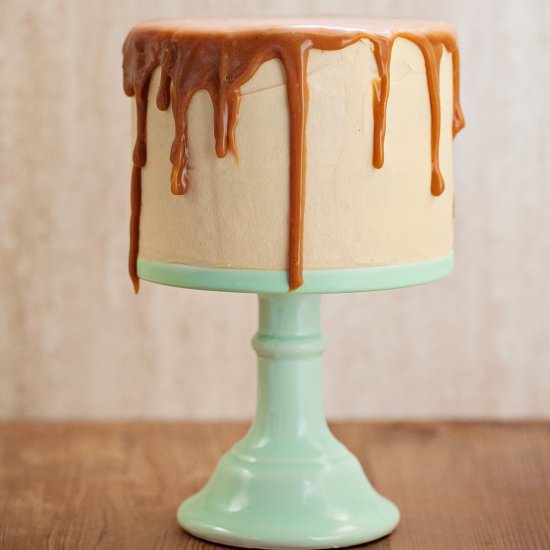 Banana Cake with Caramel