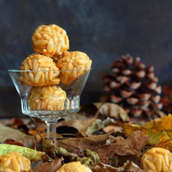 Panellets sweets for Halloween
