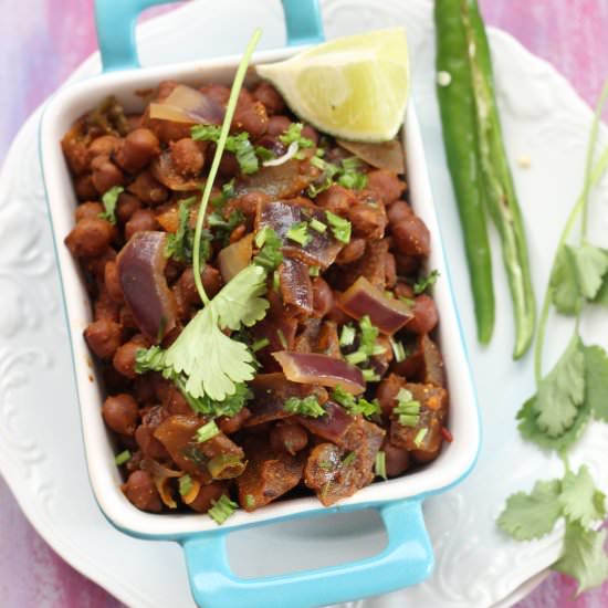 Black ChickpeasIndian Curry