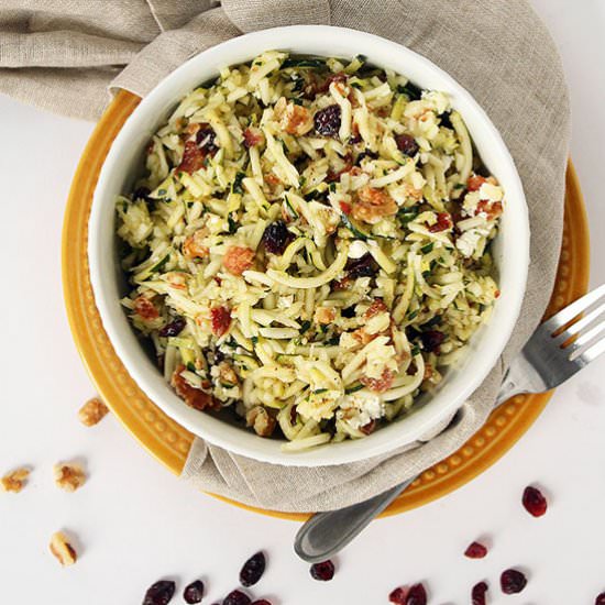 Zucchini Rice with Bacon