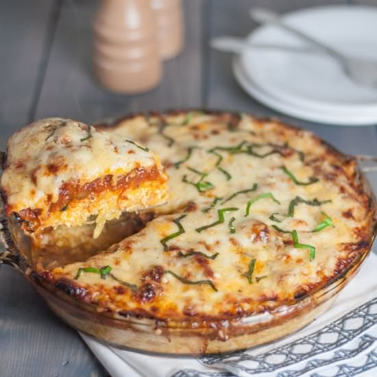 Spaghetti Squash Pie