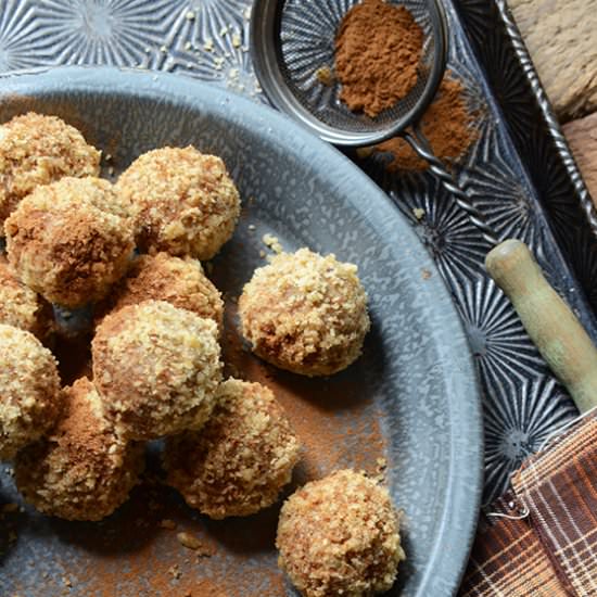 Maple Walnut Cheesecake Truffles