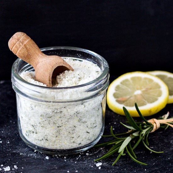 Rosemary-lemon sea salt