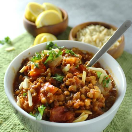 Spicy Lentil Stew