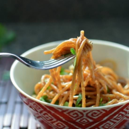 Spicy Peanut Noodles