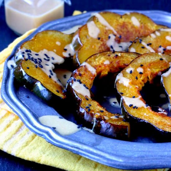 Roasted Acorn Squash & Miso