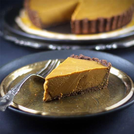 Carob Pumpkin Tart – GF, V, Paleo