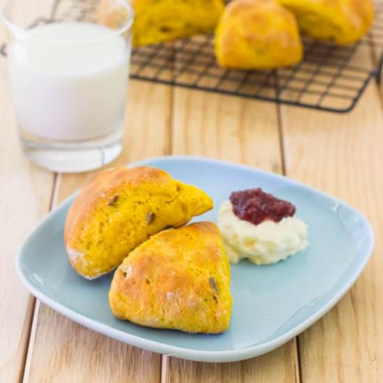 Pumpkin Scones