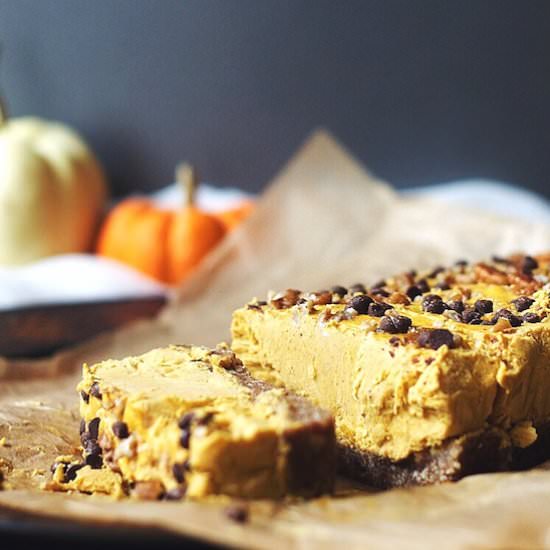 No-bake Pumpkin Pie Bars