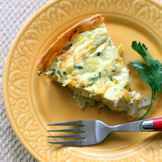 Artichoke Quiche
