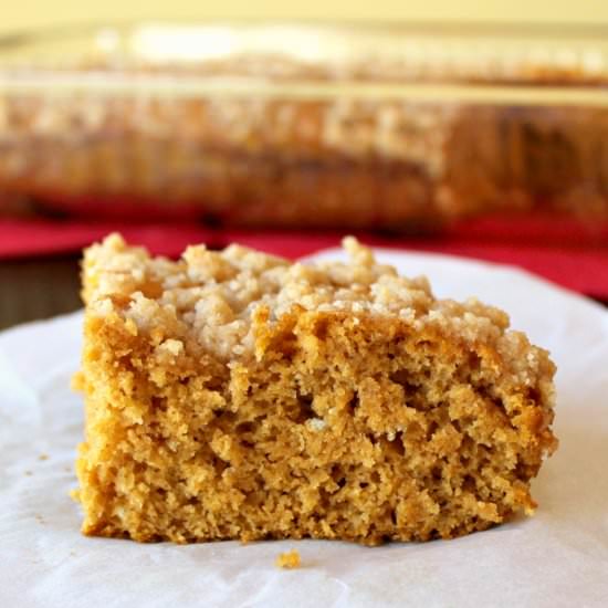 Pumpkin Spice Coffee Cake