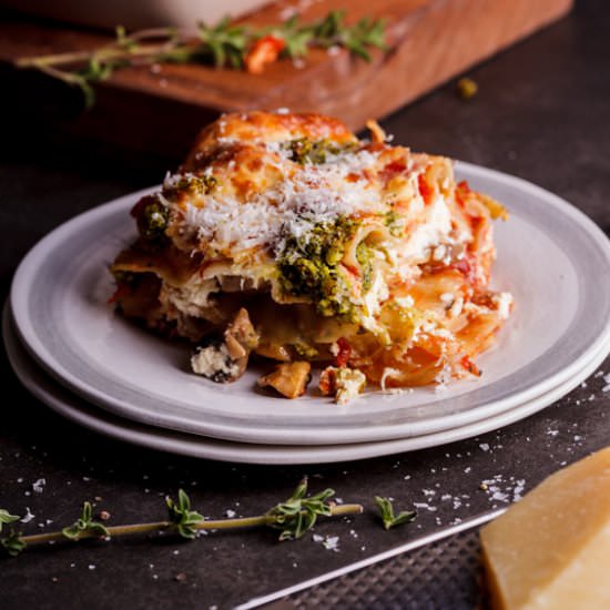 Vegetarian lasagna