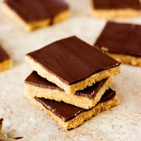 No-Bake Peanut Butter Bars