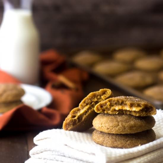Pumpkin Cheesecake Sugar Cookies
