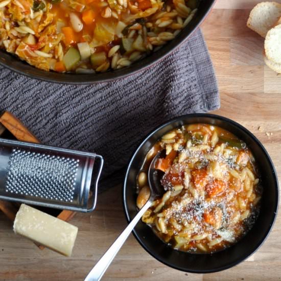Hearty, healthy vegetable soup