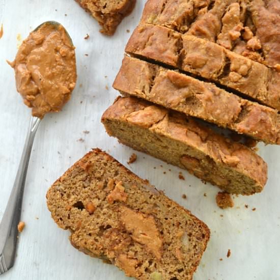 Peanut Butter Banana Bread