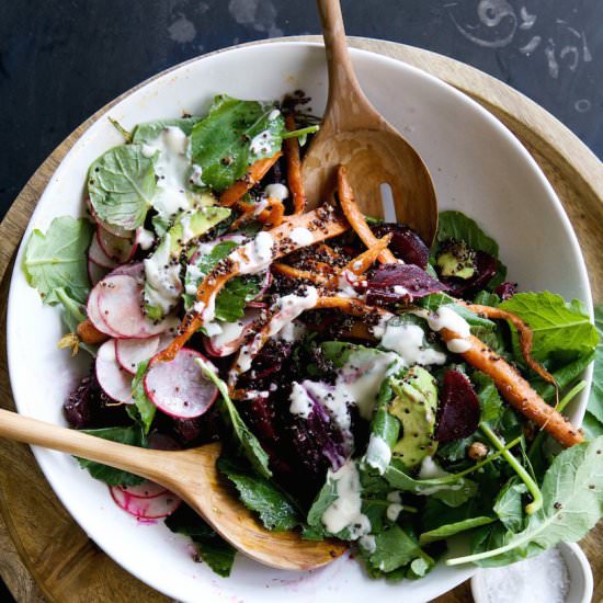 Root Vegetable and Quinoa Salad